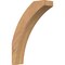 Ekena Millwork 5 1/2"W x 18"D x 26"H Thorton Smooth Knee Brace, Western Red Cedar BRC06X18X26THR00SWR - alternate 1
